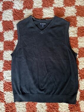 V-neck sweater vest shirt